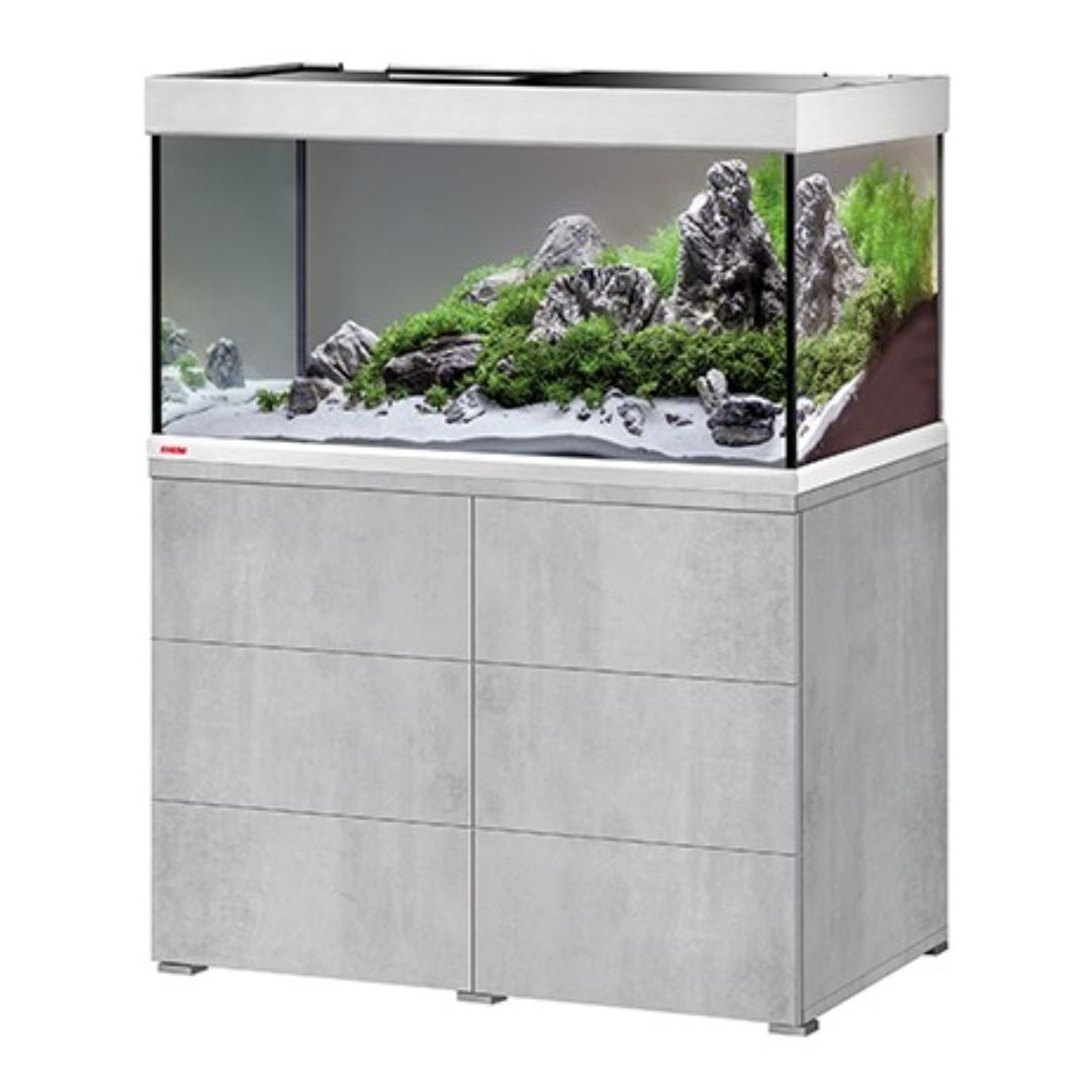 Acuario de agua dulce con mueble acabados de lujo Eheim Proxima 250 Urban Gris