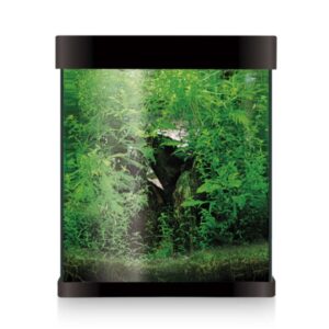 Acuario nano aqua led 20 l negro